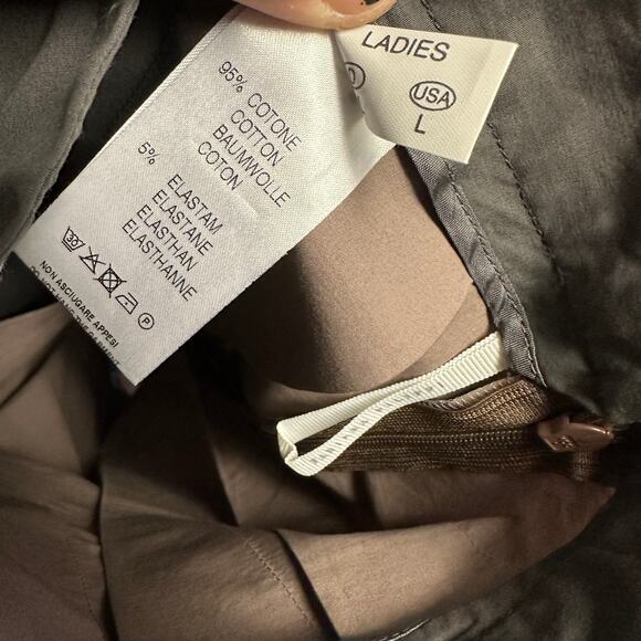 FABIANA FILIPPI Skirt Women's Size L Colorblock Pleated A-Line Gray Pink - Picture 7 of 8